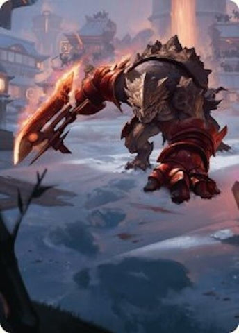 Image for Searslicer Goblin Art Card (39/54) (39) [Art Series: Foundations]