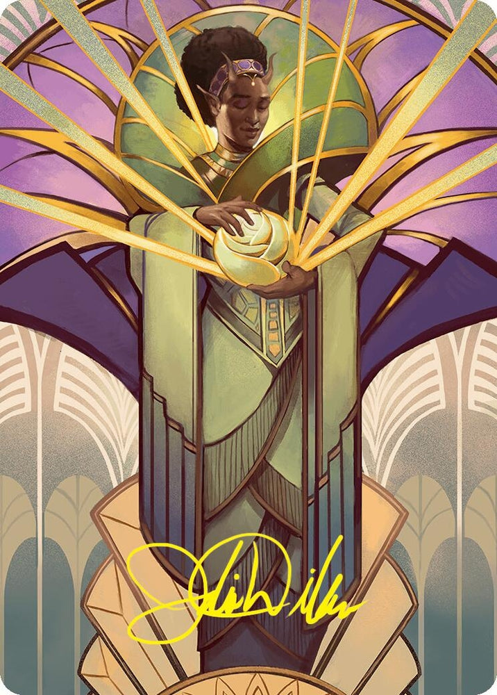 Image for Bloom Tender Art Card (54/54) (Gold-Stamped Signature) (54) [Art Series: Foundations]