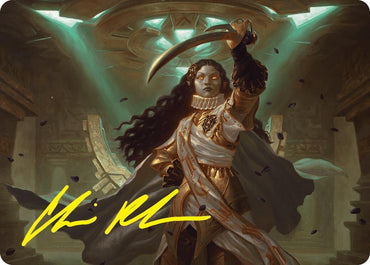 Image for Elenda, Saint of Dusk Art Card (15/54) (Gold-Stamped Signature) (15) [Art Series: Foundations]