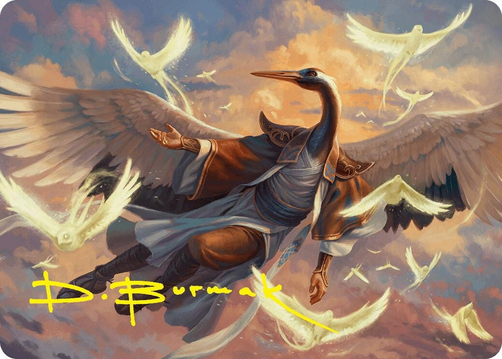 Image for Kykar, Zephyr Awakener Art Card (16/54) (Gold-Stamped Signature) (16) [Art Series: Foundations]