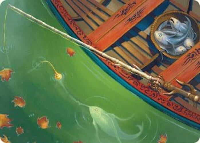 Image for Fishing Pole Art Card (18/54) (18) [Art Series: Foundations]