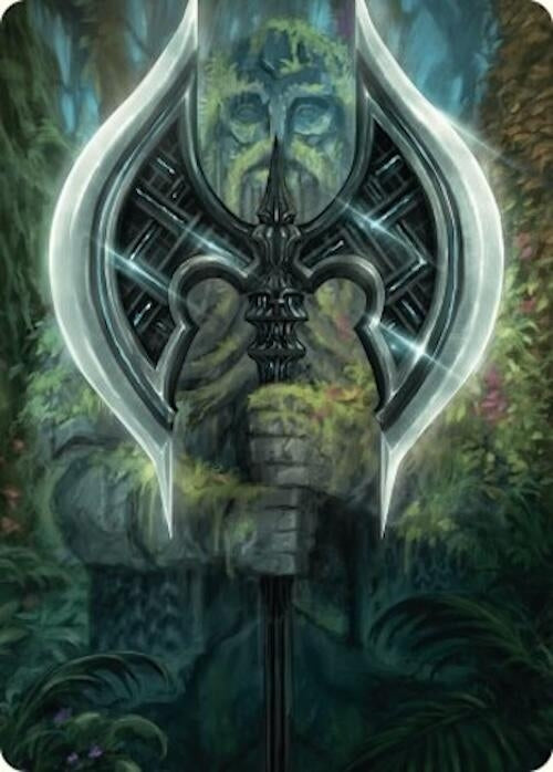 Image for Leyline Axe Art Card (49/54) (49) [Art Series: Foundations]