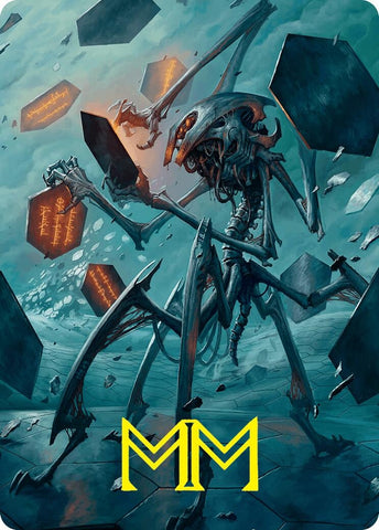 Image for Scrawling Crawler Art Card (50/54) (Gold-Stamped Signature) (50) [Art Series: Foundations]