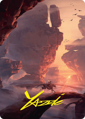 Image for Mountain Art Card (24/54) (Gold-Stamped Signature) (24) [Art Series: Foundations]