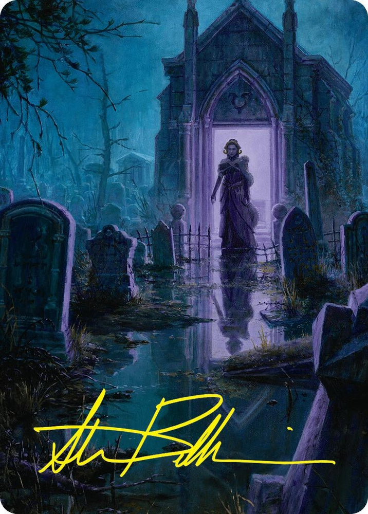 Image for Swamp Art Card (23/54) (Gold-Stamped Signature) (23) [Art Series: Foundations]