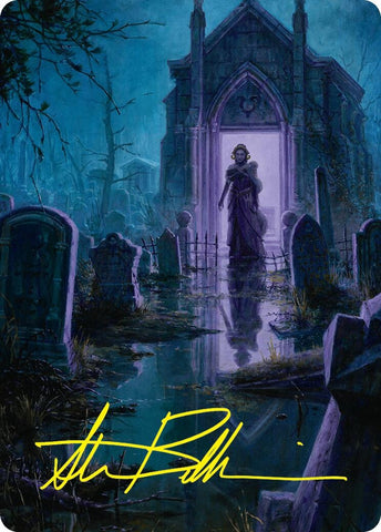 Image for Swamp Art Card (23/54) (Gold-Stamped Signature) (23) [Art Series: Foundations]