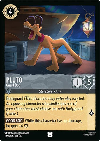 Image for Pluto - Guard Dog (186/204) - Disney Lorcana