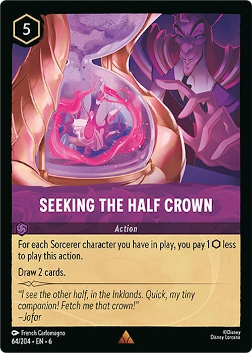 Image for Seeking the Half Crown (64/204) - Disney Lorcana