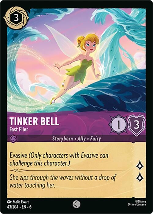 Image for Tinker Bell - Fast Flier (43/204) - Disney Lorcana