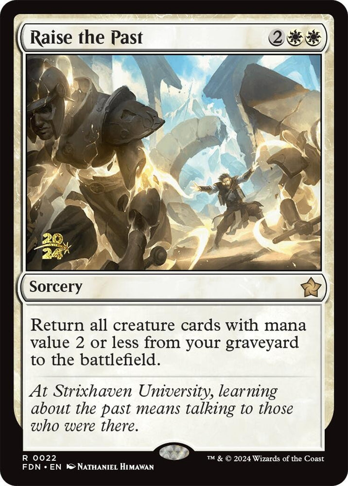 Image for Raise the Past (22) [Prerelease Cards]