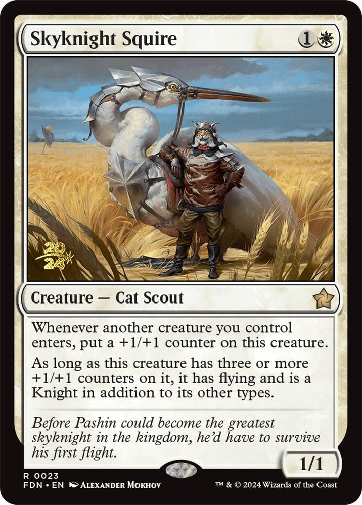 Image for Skyknight Squire (23) - Magic: The Gathering