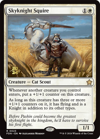 Image for Skyknight Squire (23) - Magic: The Gathering