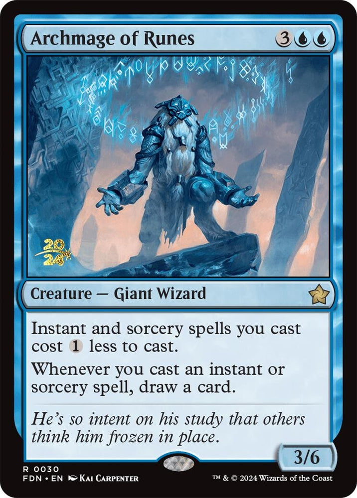 Image for Archmage of Runes (30) [Prerelease Cards]