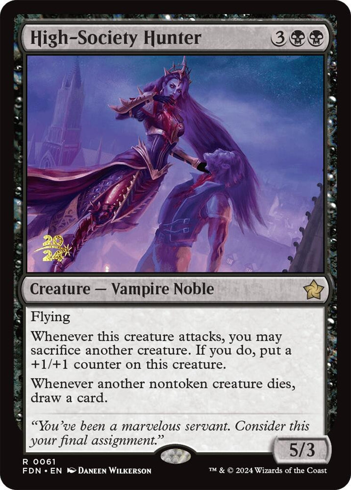 Image for High-Society Hunter (61) [Prerelease Cards]