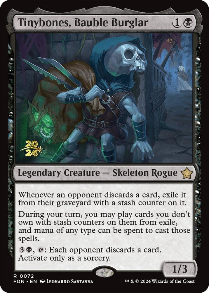 Image for Tinybones, Bauble Burglar (72) [Prerelease Cards]