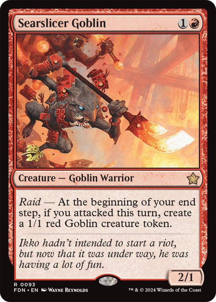 Image for Searslicer Goblin (93) [Prerelease Cards]