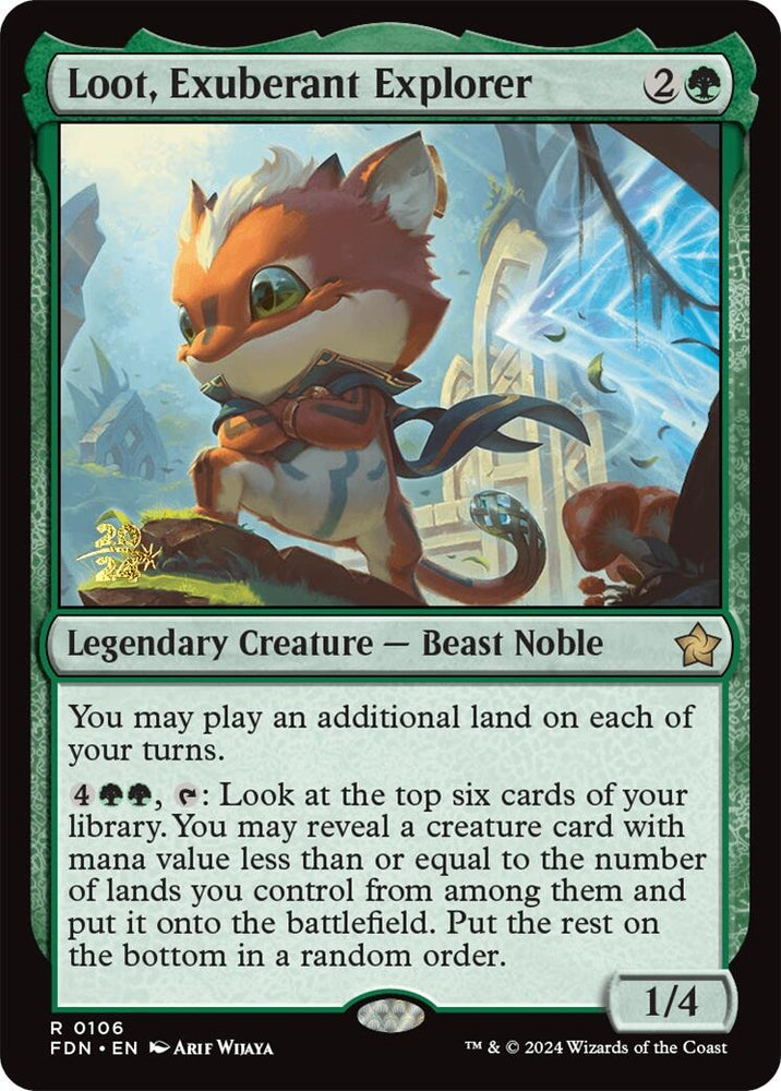 Image for Loot, Exuberant Explorer (106) [Prerelease Cards]