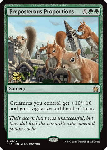 Image for Preposterous Proportions (109) [Prerelease Cards]