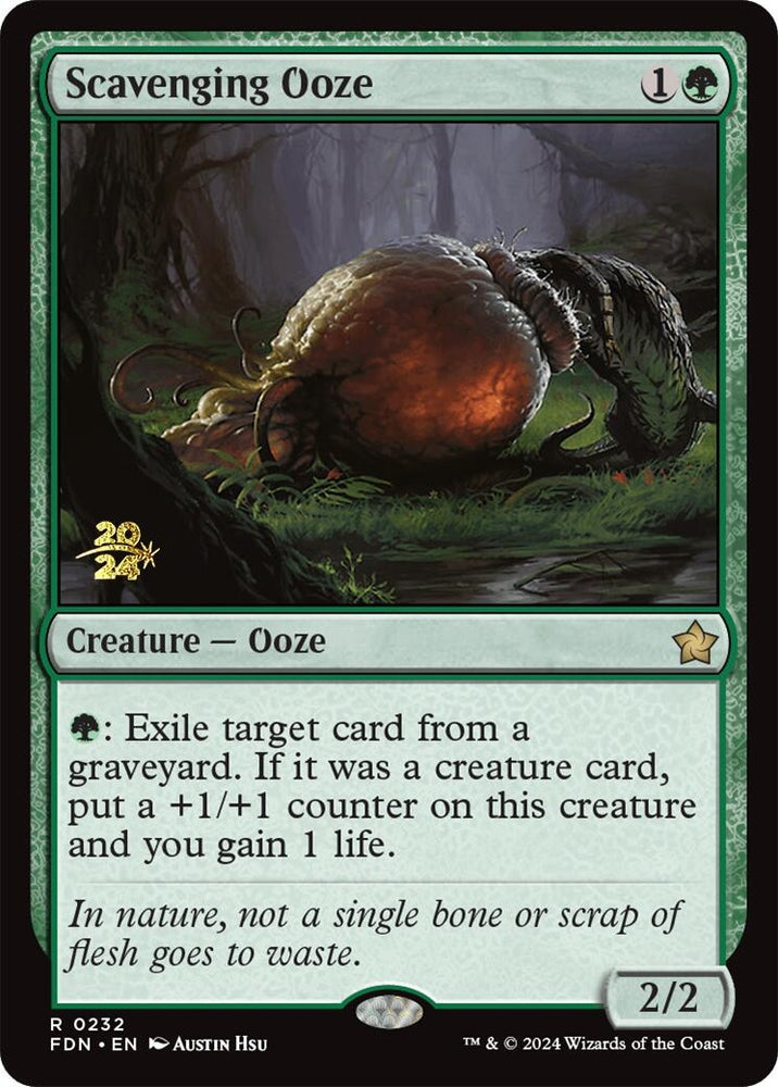 Image for Scavenging Ooze (FDN) (232) - Magic: The Gathering