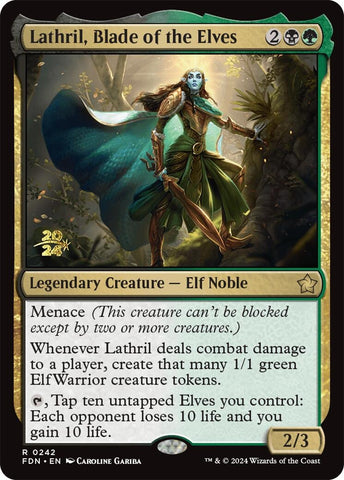 Image for Lathril, Blade of the Elves (242) [Prerelease Cards]