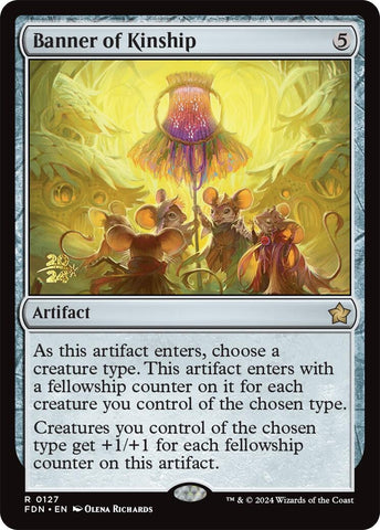 Image for Banner of Kinship (127) [Prerelease Cards]