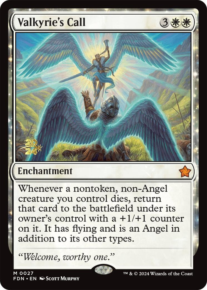 Image for Valkyrie's Call (27) [Prerelease Cards]