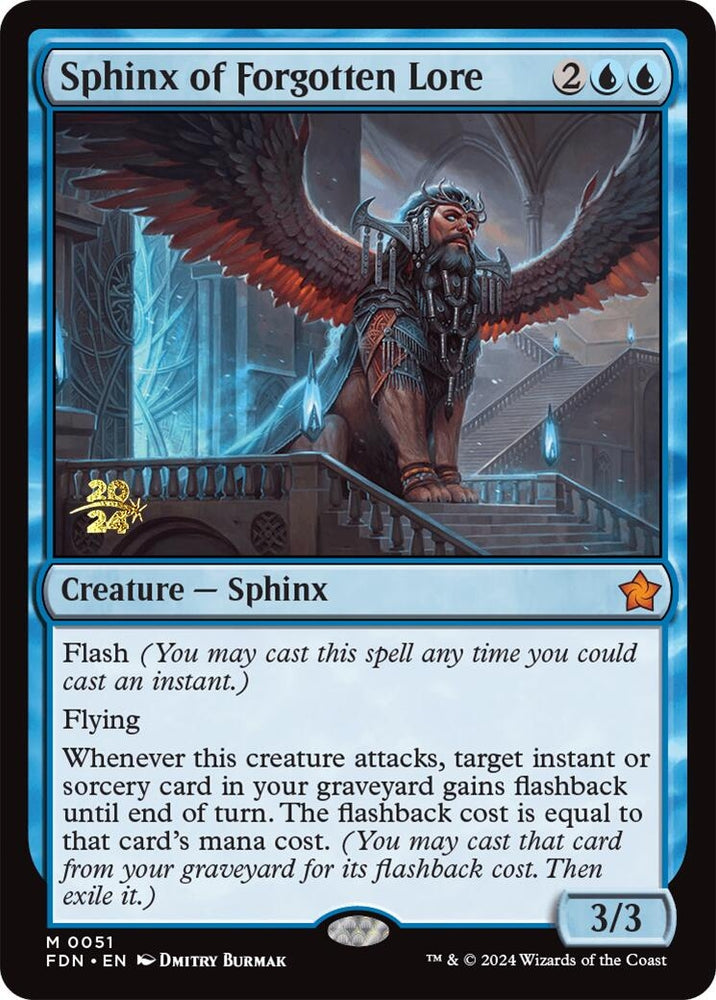 Image for Sphinx of Forgotten Lore (51) - Magic: The Gathering