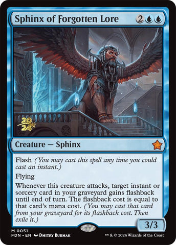Image for Sphinx of Forgotten Lore (51) - Magic: The Gathering