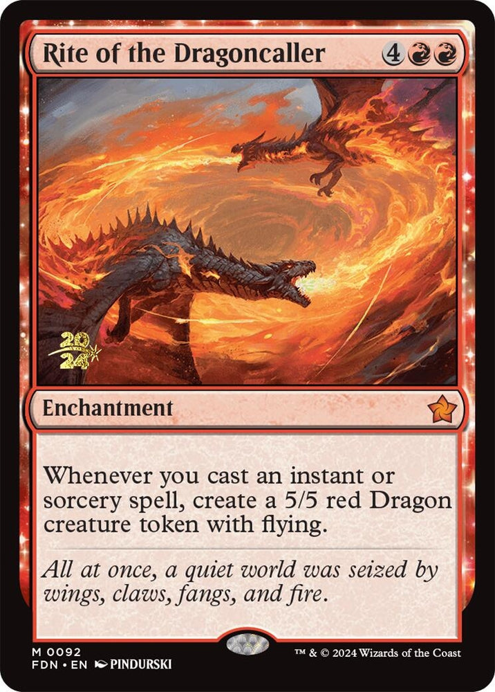Image for Rite of the Dragoncaller (92) - Magic: The Gathering