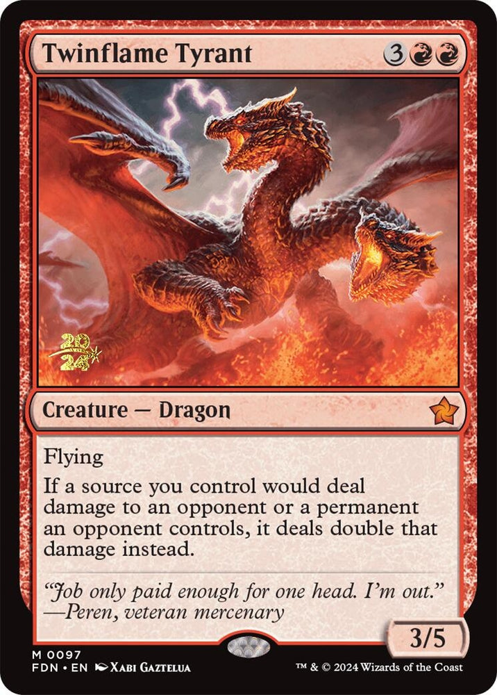 Image for Twinflame Tyrant (97) [Prerelease Cards]