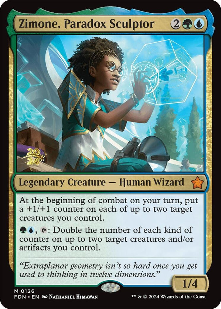 Image for Zimone, Paradox Sculptor (126) [Prerelease Cards]