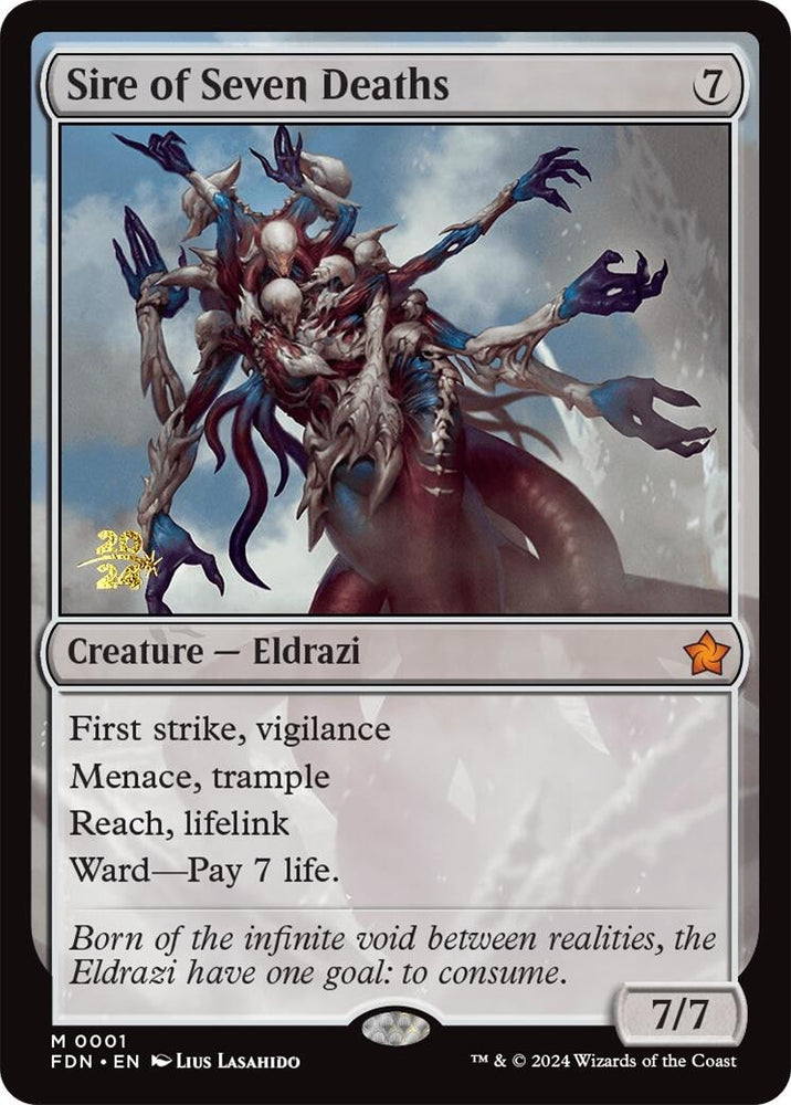 Image for Sire of Seven Deaths (1) [Prerelease Cards]