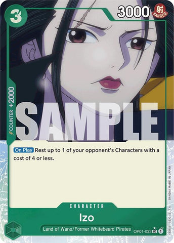 Izo (OP01-033) (Full Art) (OP01-033) (PRB-01)