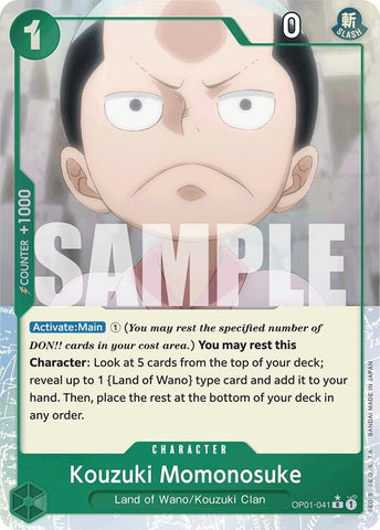 Kouzuki Momonosuke (Full Art) (OP01-041) (PRB-01)