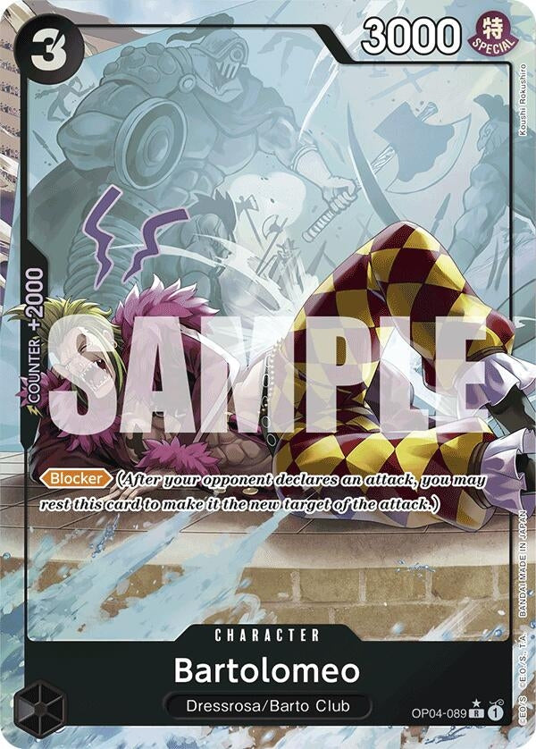 Bartolomeo (OP04-089) (Full Art) (OP04-089) (PRB-01)