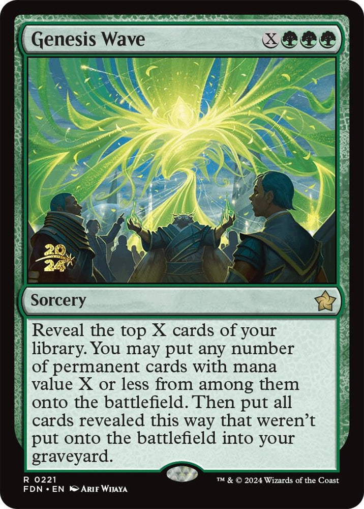 Image for Genesis Wave (221) [Prerelease Cards]
