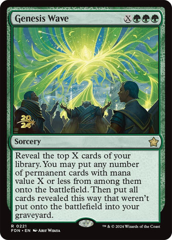 Image for Genesis Wave (221) [Prerelease Cards]
