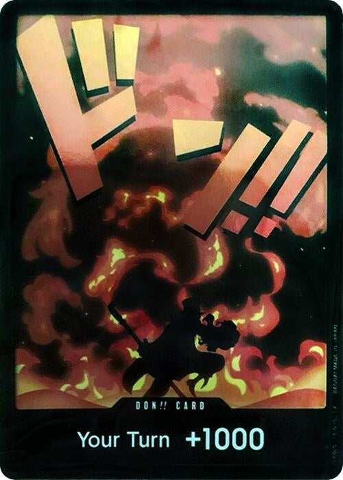 DON!! Card (Sabo) (Devil Fruits Collection Vol. 2) (One Piece Promotion Cards)