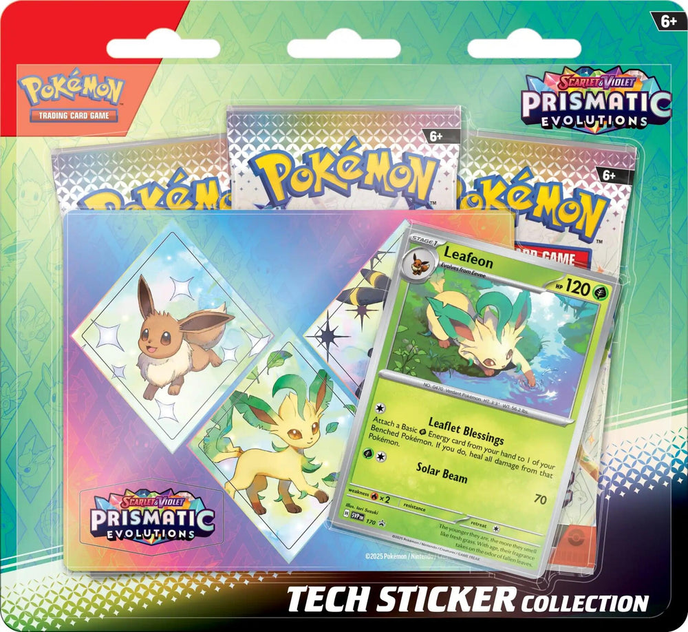 Image for Prismatic Evolutions Tech Sticker Collection [Leafeon] (PRE)