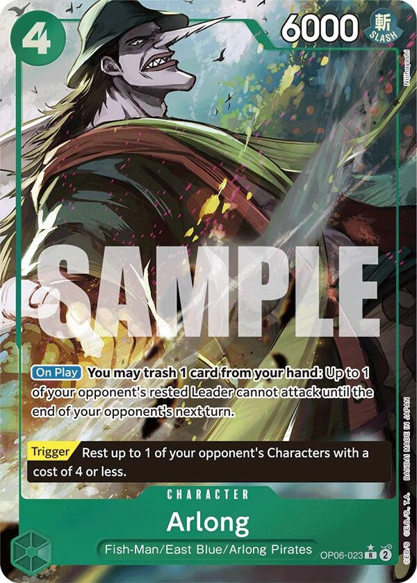 Arlong (Full Art) (OP06-023) (PRB-01)