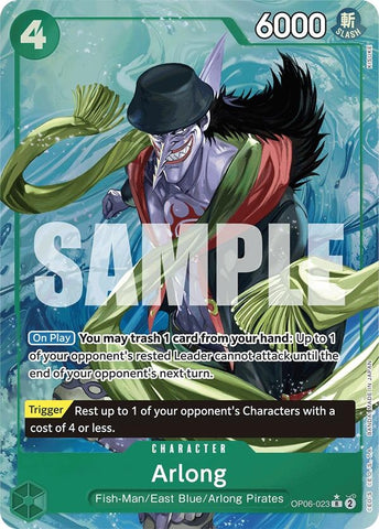 Arlong (Alternate Art) (OP06-023) (PRB-01)