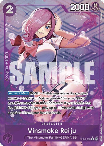 Image for Vinsmoke Reiju (OP06-068) (Full Art) (OP06-068) (PRB-01) - One Piece Card Game