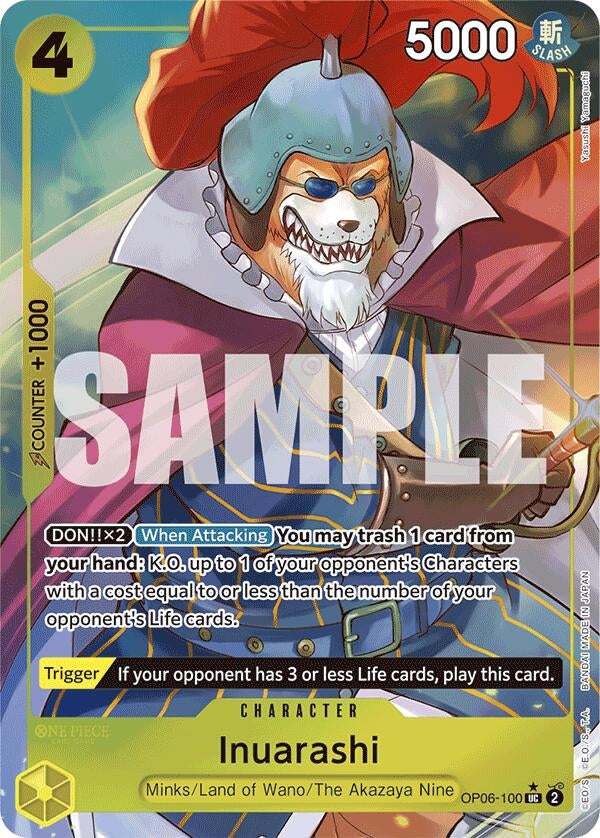 Inuarashi (Full Art) (OP06-100) (PRB-01)