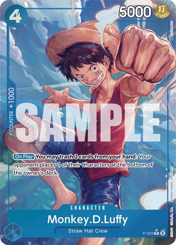 Monkey.D.Luffy (P-055) (Full Art) (P-055) (PRB-01)