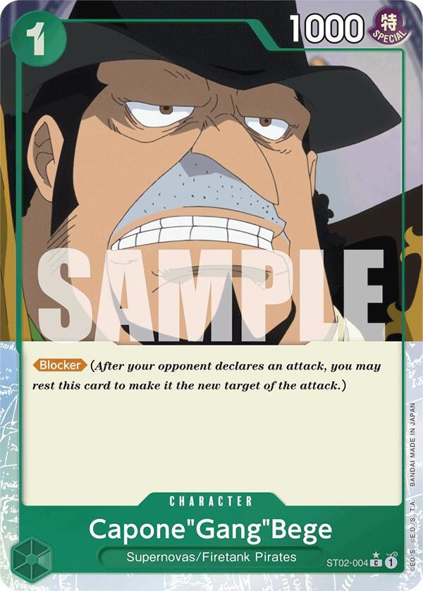 Capone"Gang"Bege (ST02-004) (Full Art) (ST02-004) (PRB-01)