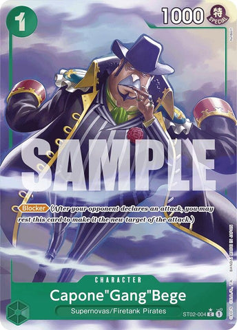 Capone"Gang"Bege (ST02-004) (Alternate Art) (ST02-004) (PRB-01)