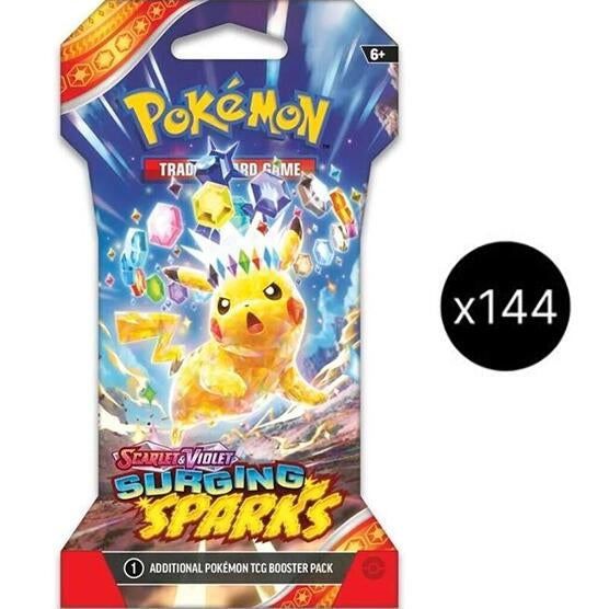 Image for Surging Sparks Sleeved Booster Pack Case (SV08)