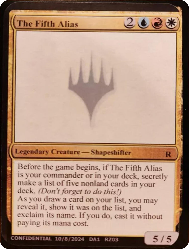 Image for The Fifth Alias [Un-Known Event Playtest Cards]