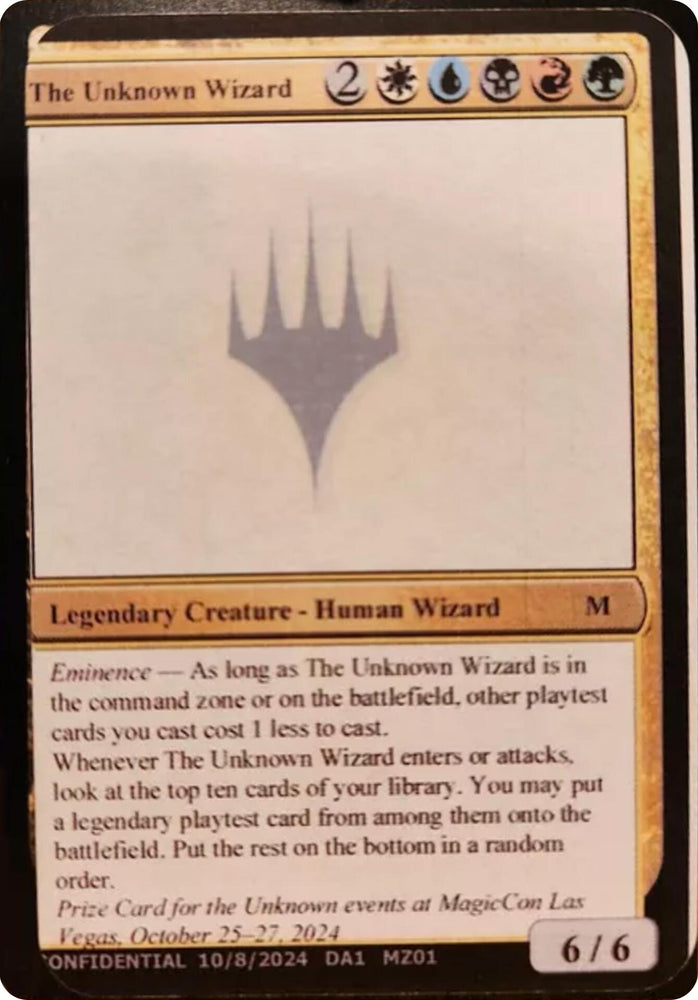 Image for The Unknown Wizard [Un-Known Event Playtest Cards]