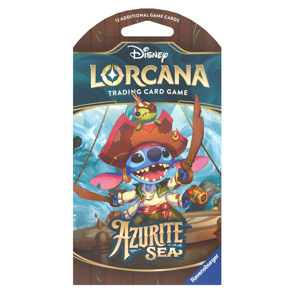 Image for Disney Lorcana: Azurite Sea Sleeved Booster Pack [Azurite Sea]